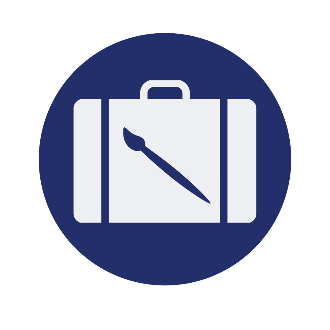 image of a logo of a paintbrush inside a briefcase